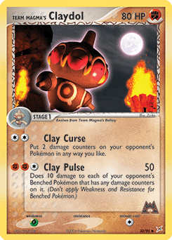 Team Magma's Claydol 33/95 — Team Magma vs Team Aqua