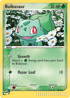 Bulbasaur 39/95 — Team Magma vs Team Aqua