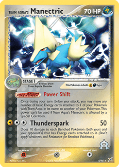 Team Aqua's Manectric 4 — Team Magma vs Team Aqua