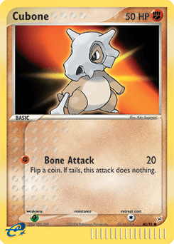 Cubone 40/95 — Team Magma vs Team Aqua
