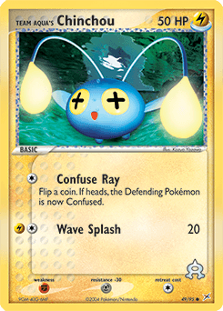 Team Aqua's Chinchou 49/95 — Team Magma vs Team Aqua