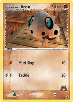 Team Magma's Aron 58 — Team Magma vs Team Aqua