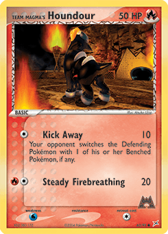 Team Magma's Houndour 63/95 — Team Magma vs Team Aqua
