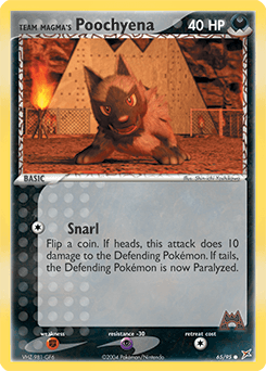 Team Magma's Poochyena 65 — Team Magma vs Team Aqua