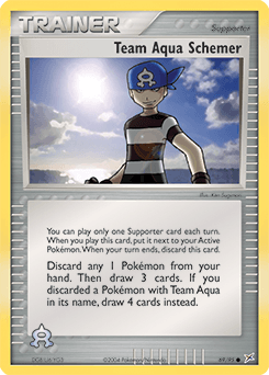 Team Aqua Schemer 69/95 — Team Magma vs Team Aqua