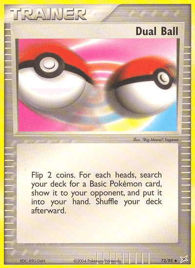 Carta Dual Ball 72/95 do set Team Magma vs Team Aqua — Pokémon TCG | Bynx