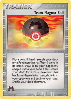 Team Magma Ball 80/95 — Team Magma vs Team Aqua