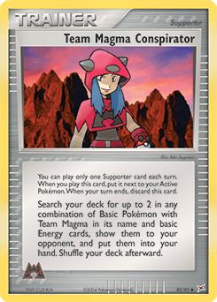 Team Magma Conspirator 82/95 — Team Magma vs Team Aqua