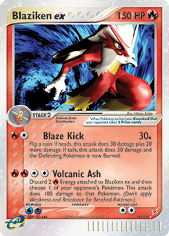 Blaziken ex 89 — Team Magma vs Team Aqua