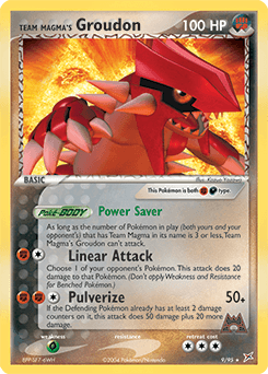 Team Magma's Groudon 9 — Team Magma vs Team Aqua