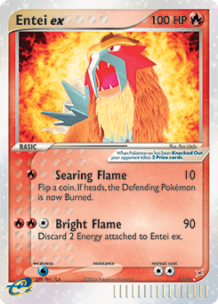 Entei ex 91 — Team Magma vs Team Aqua