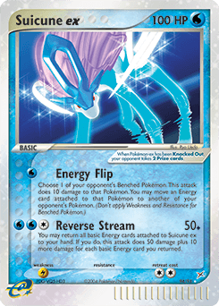 Suicune ex 94/95 — Team Magma vs Team Aqua