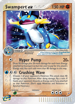Swampert ex 95/95 — Team Magma vs Team Aqua