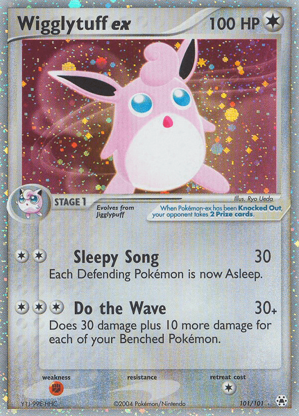 Carta Wigglytuff ex 101/101 do set Hidden Legends — Pokémon TCG | Bynx
