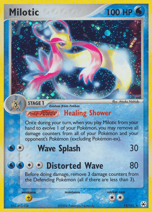 Carta Milotic 12/101 do set Hidden Legends — Pokémon TCG | Bynx