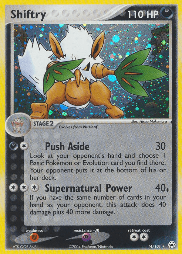 Carta Shiftry 14/101 do set Hidden Legends — Pokémon TCG | Bynx