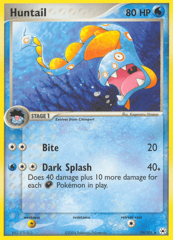 Carta Huntail 19/101 do set Hidden Legends — Pokémon TCG | Bynx