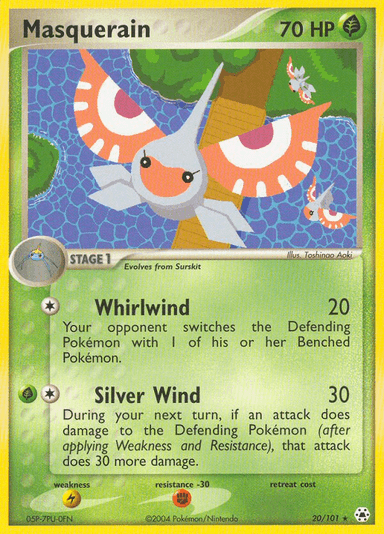 Carta Masquerain 20/101 do set Hidden Legends — Pokémon TCG | Bynx