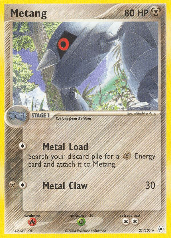 Carta Metang 21/101 do set Hidden Legends — Pokémon TCG | Bynx