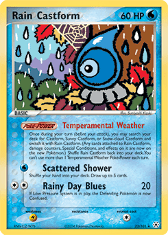 Rain Castform 23 — Hidden Legends