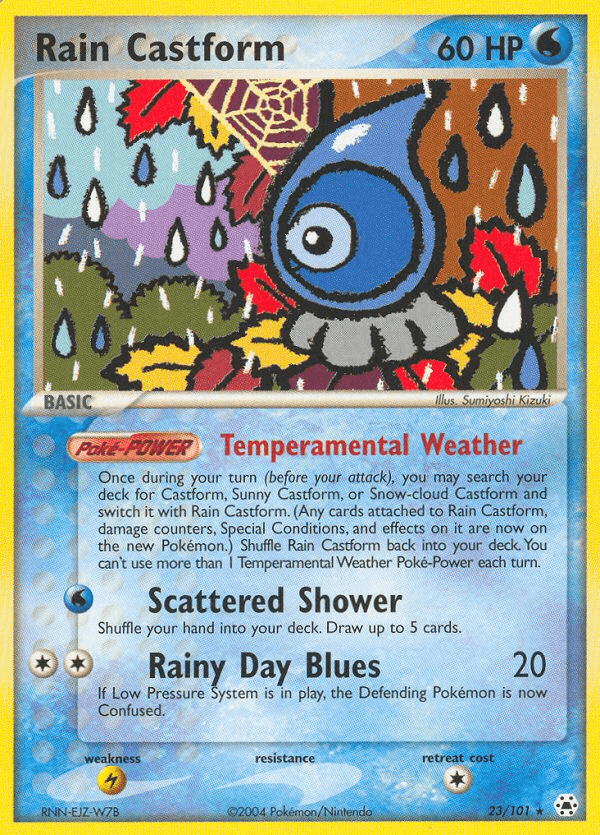 Carta Rain Castform 23/101 do set Hidden Legends — Pokémon TCG | Bynx