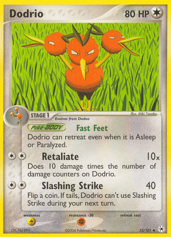 Carta Dodrio 33/101 do set Hidden Legends — Pokémon TCG | Bynx