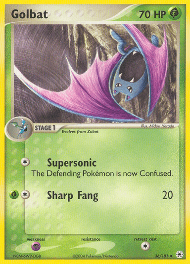 Carta Golbat 36/101 do set Hidden Legends — Pokémon TCG | Bynx