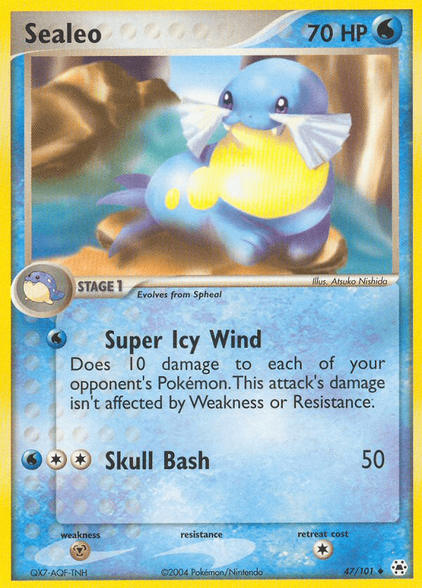 Carta Sealeo 47/101 do set Hidden Legends — Pokémon TCG | Bynx
