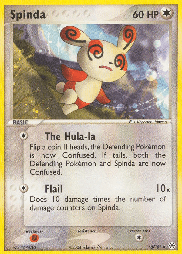 Carta Spinda 48/101 do set Hidden Legends — Pokémon TCG | Bynx