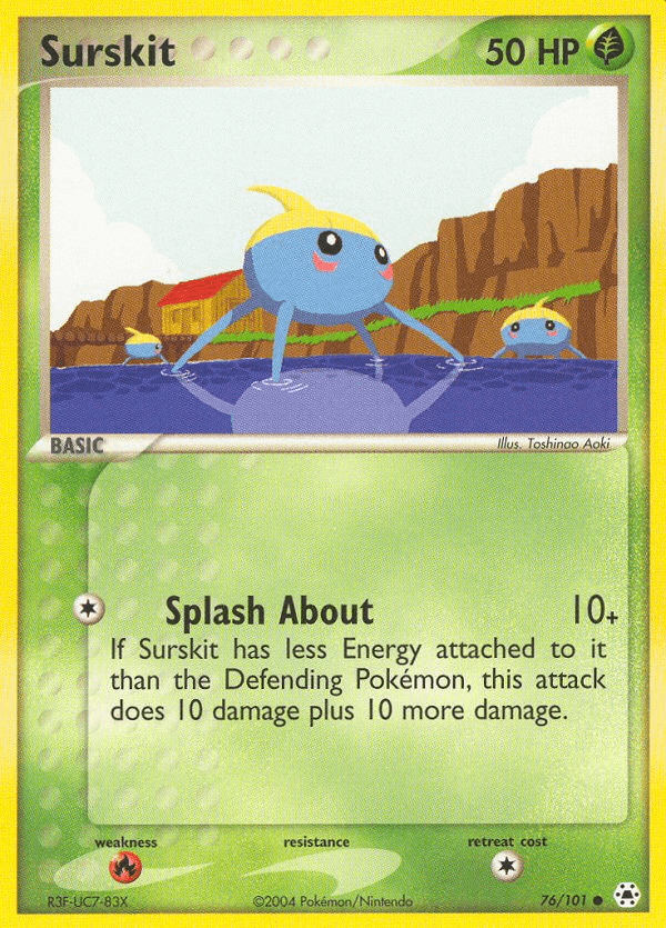 Carta Surskit 76/101 do set Hidden Legends — Pokémon TCG | Bynx
