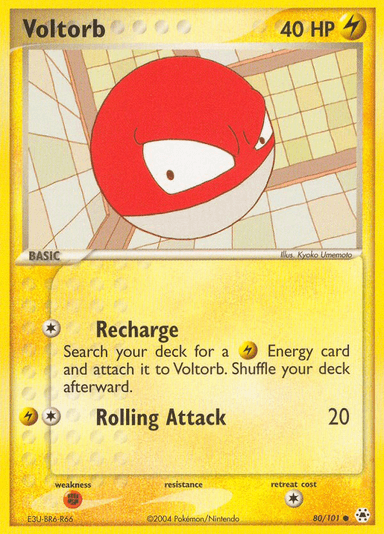 Carta Voltorb 80/101 do set Hidden Legends — Pokémon TCG | Bynx
