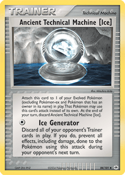 Ancient Technical Machine [Ice] 84/101 — Hidden Legends
