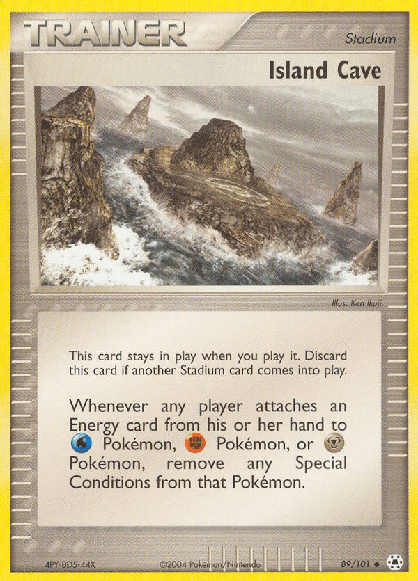 Carta Island Cave 89/101 do set Hidden Legends — Pokémon TCG | Bynx