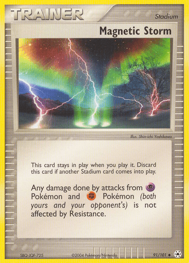 Carta Magnetic Storm 91/101 do set Hidden Legends — Pokémon TCG | Bynx