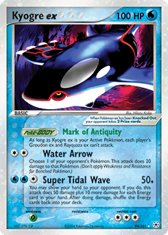 Kyogre ex 94 — Hidden Legends