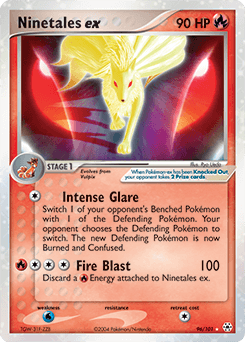 Ninetales ex 96 — Hidden Legends
