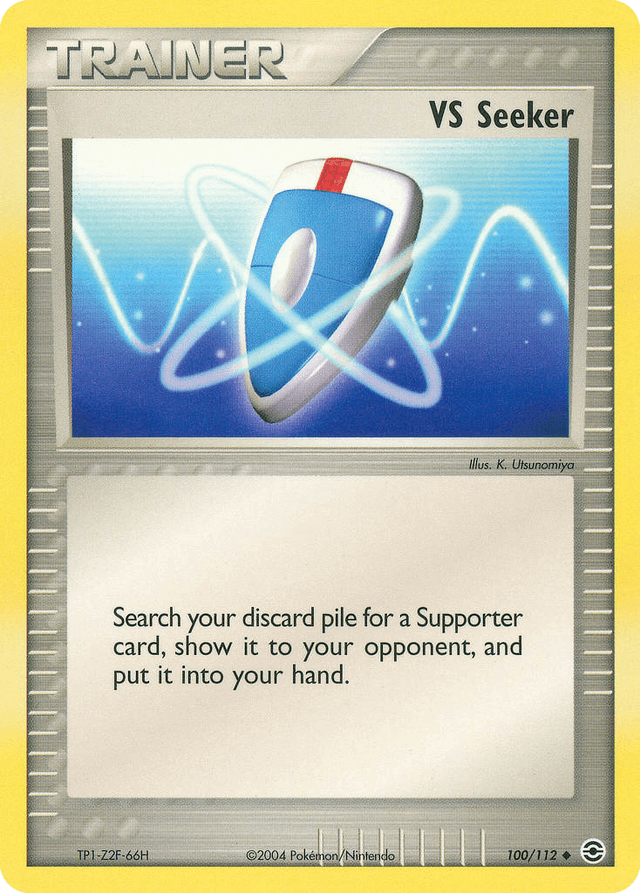 Carta VS Seeker 100/112 do set FireRed & LeafGreen — Pokémon TCG | Bynx