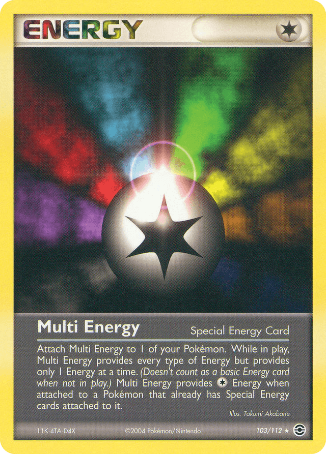Carta Multi Energy 103/112 do set FireRed & LeafGreen — Pokémon TCG | Bynx