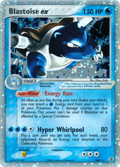 Blastoise ex 104 — FireRed & LeafGreen