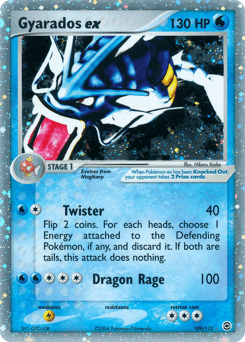 Gyarados ex 109 — FireRed & LeafGreen