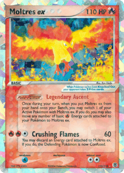 Moltres ex 115/112 — FireRed & LeafGreen