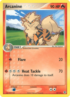 Arcanine 18 — FireRed & LeafGreen