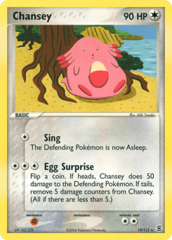 Chansey 19/112 — FireRed & LeafGreen