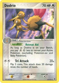 Dodrio 21/112 — FireRed & LeafGreen