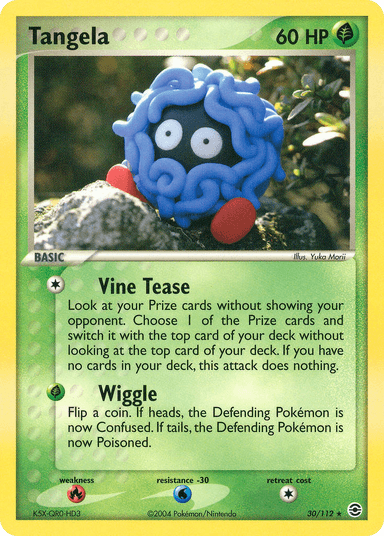 Carta Tangela 30/112 do set FireRed & LeafGreen — Pokémon TCG | Bynx