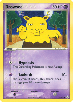 Drowzee 32 — FireRed & LeafGreen