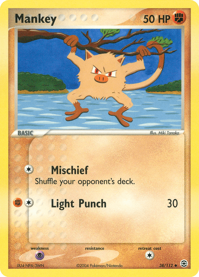 Carta Mankey 38/112 do set FireRed & LeafGreen — Pokémon TCG | Bynx