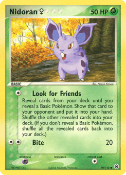 Nidoran ♀ 70 — FireRed & LeafGreen