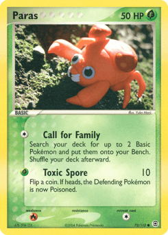 Paras 72/112 — FireRed & LeafGreen