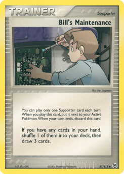 Bill's Maintenance 87/112 — FireRed & LeafGreen
